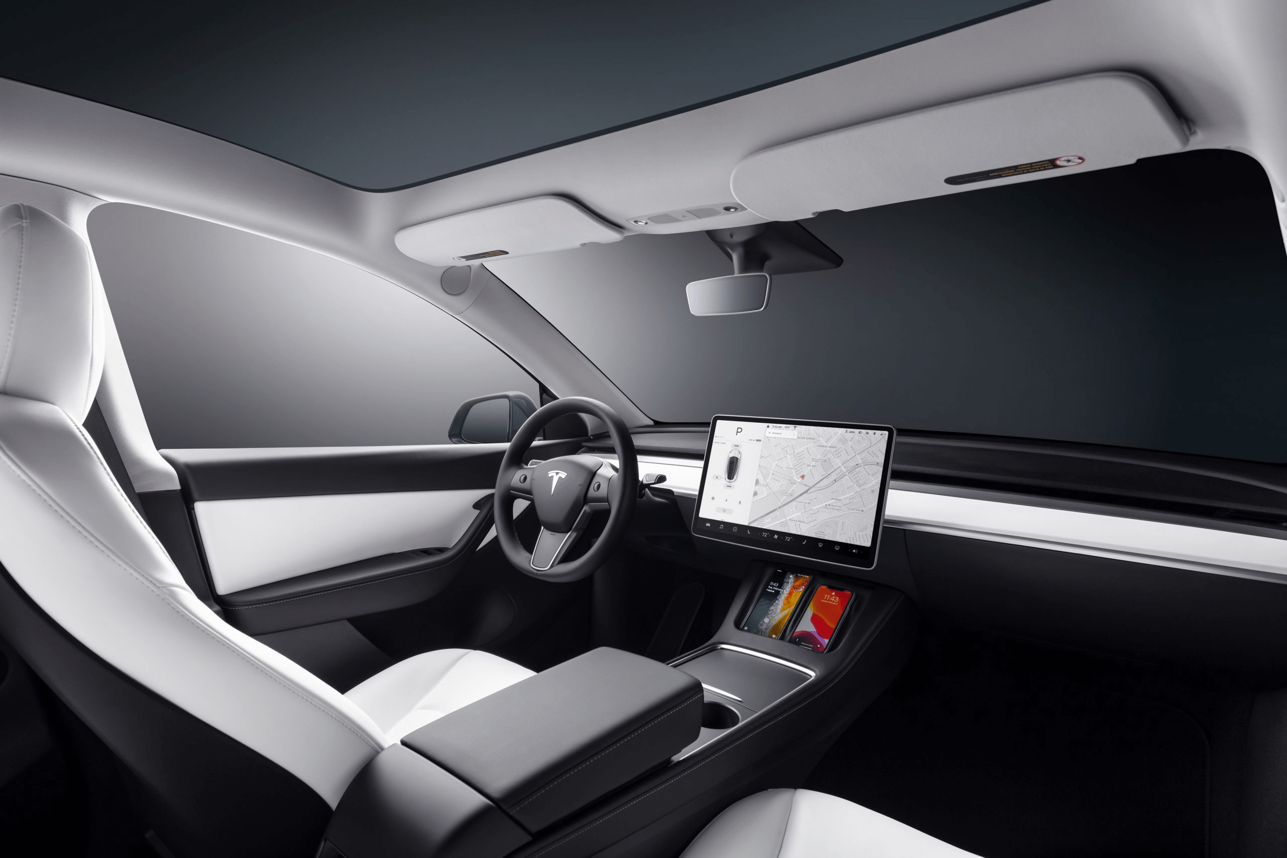 TAPTES Floor Mats Full Set Tesla Model Y 2023 2022 2021 XPE 5